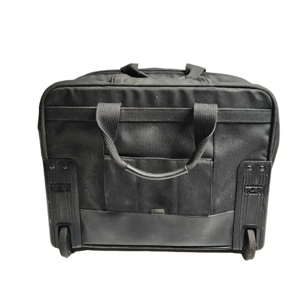TUMI Alpha Deluxe‎ Wheel Rolling Expandable Laptop Briefcase Carry On Bag